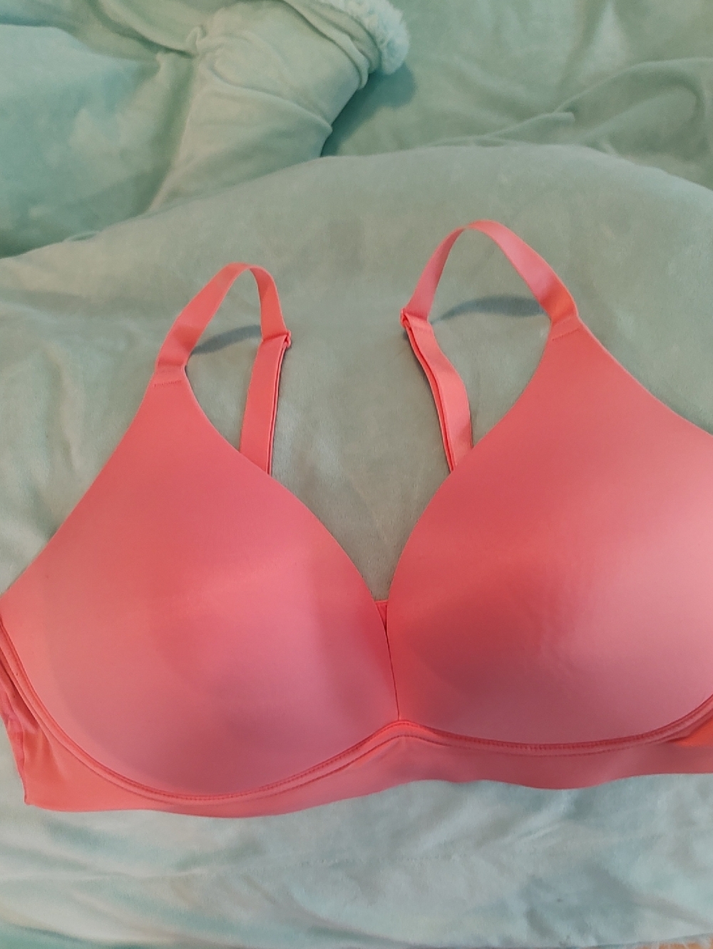 Soma Smooth T-Shirt Bra - Coral